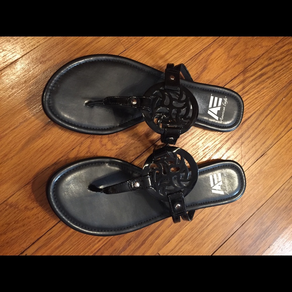 Black sandals